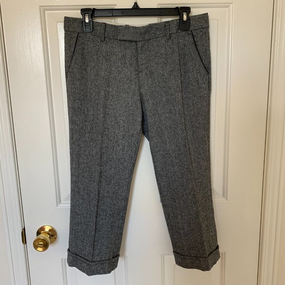 Aritzia Talula Wool Grey Dress Pants - Picture 7 of 9